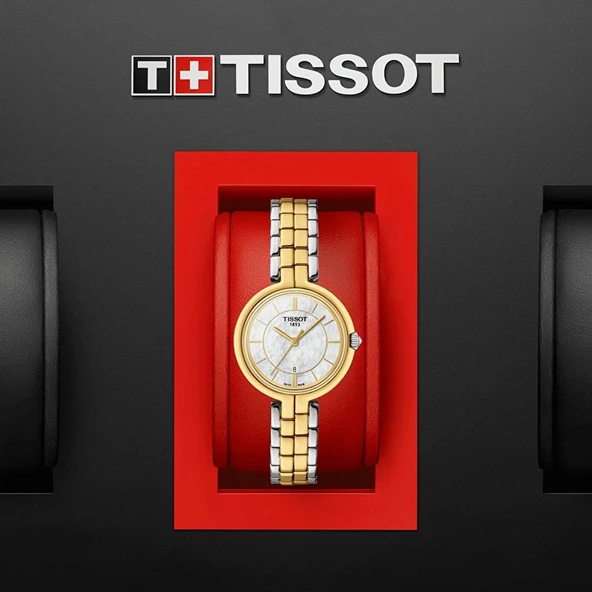 Tissot Flamingo T0942102211101 Kadın Kol Saati T094.210.22.111.01 - Resim 3