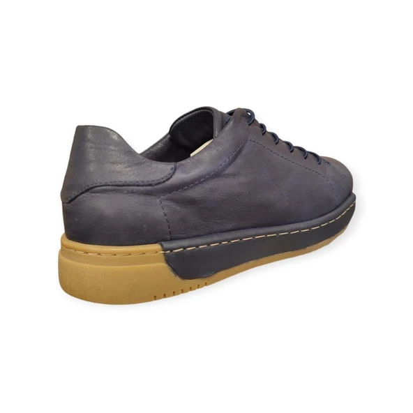 MAMMAMİA D25KA-260 LASTİK BAĞ GÜNLÜK DERİ KADIN  AYAKKABI - Resim 4