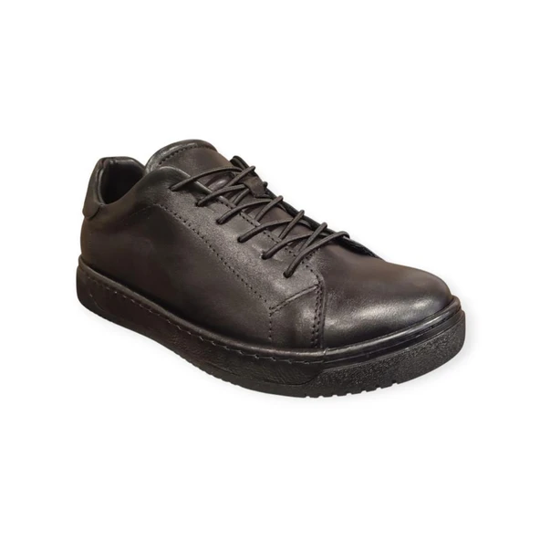 MAMMAMİA D25KA-260 LASTİK BAĞ GÜNLÜK DERİ KADIN  AYAKKABI - Resim 8