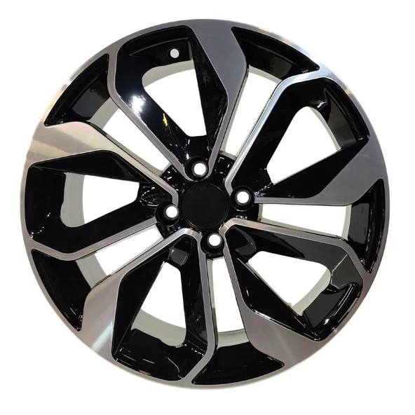 4 lü Takım SONİC 7702 7.5*17 4*100 ET35 73.1 BLACK JANT ürün görseli