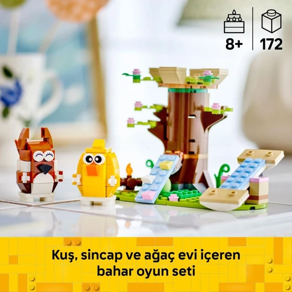 LEGO 40709  Iconic İlkbahar Hayvan Parkı - Resim 5