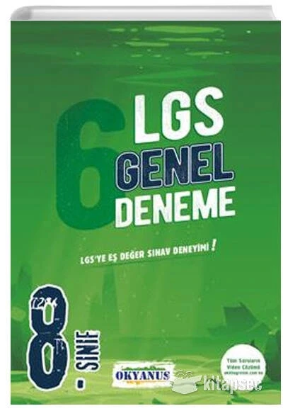 Okyanus 8.Sınıf Lgs Genel Deneme ürün görseli