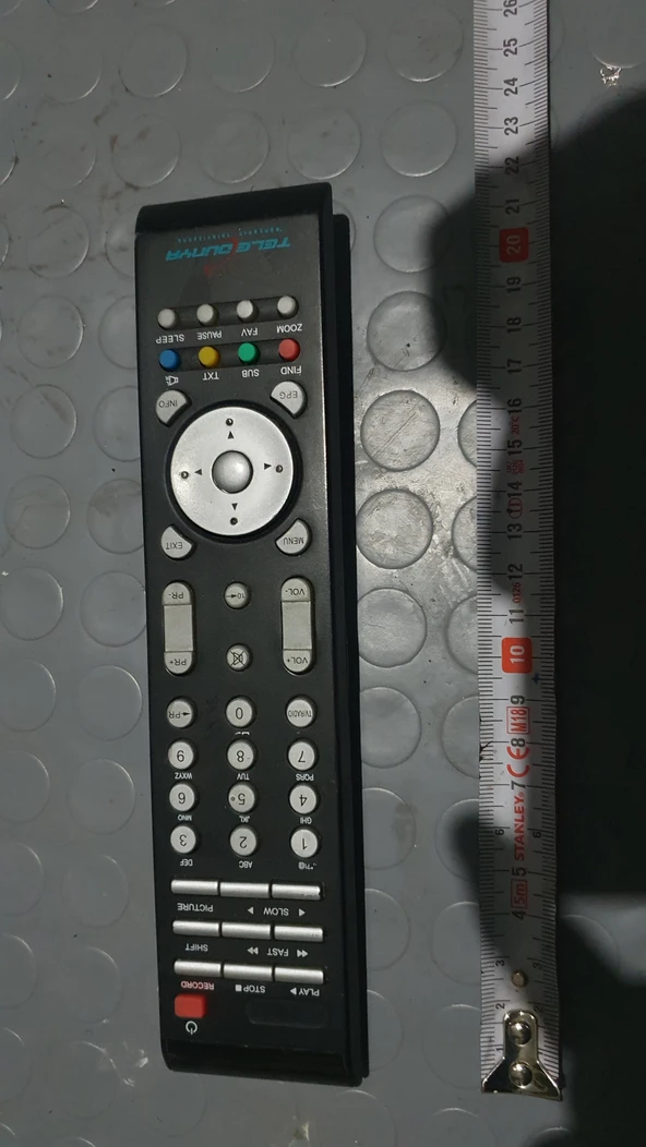 Teledunya kumanda 1 adet ürün görseli