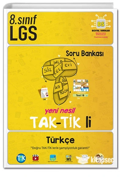 Tonguç 8.Sınıf Lgs Türkçe Taktikli Soru Bankası ürün görseli 1