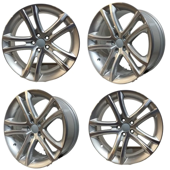 4 lü Takım SONİC 1035 7.5*17 5*100 ET35 73.1 SILVER JANT - Resim 3