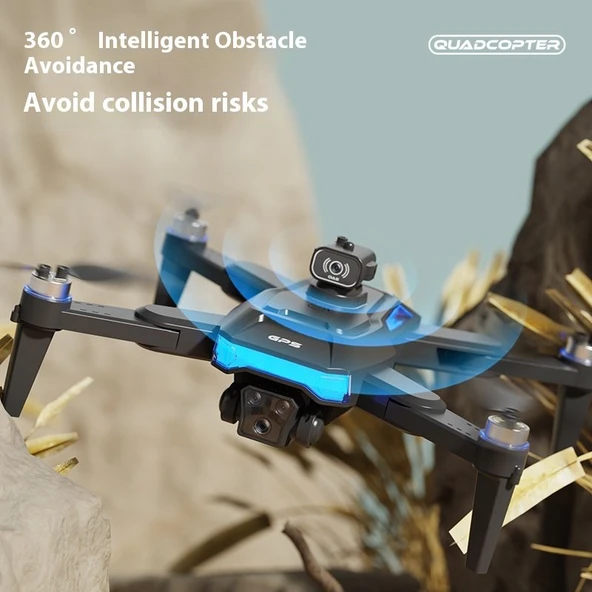 Çeşithane J18 Mini Drone –HD Çift Kameralı, Fırçasız Motorlu, Engel Kaçınma Sensörlü, APP Kontrollü Taşınabilir - Resim 2