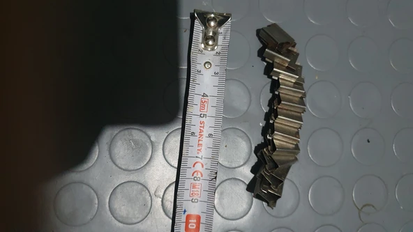 Kagit yedek klips çelik küçük 22 adet ürün görseli