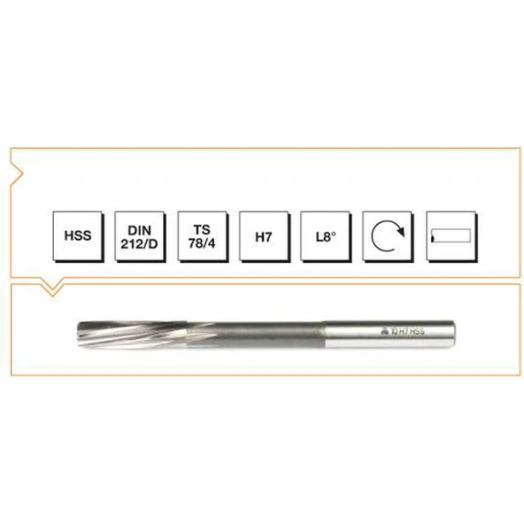 Makina Takım 20mm HSS DIN 212 Silindirik Saplı Makina Raybası ürün görseli