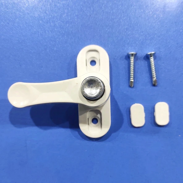 1 Adet Pvc Kapı Pencere Pimapen Çocuk Emniyet Kilidi Hırsız Güvenlik Mandalı Plastik - Resim 4