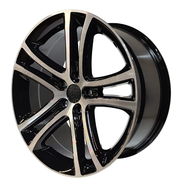 4 lü Takım SONİC 1032 8*18 5*112 ET40 73.1 BLACK MACK JANT - Resim 2