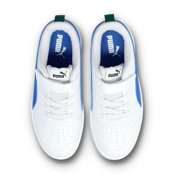 Puma Rickie AC+ Çocuk Spor Ayakkabı Beyaz 38583641 - Resim 4