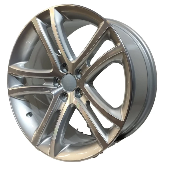 4 lü Takım SONİC 1035 7.5*17 5*100 ET35 73.1 SILVER JANT - Resim 2