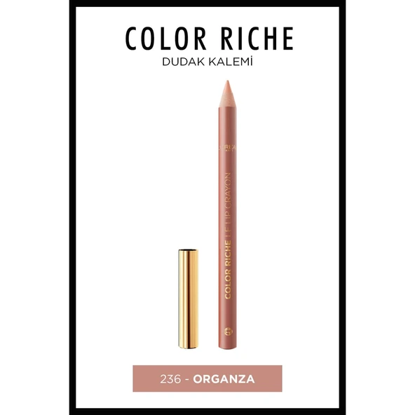 L'Oréal Paris Color Riche Dudak Kalemi - 236 Organza ürün görseli 1