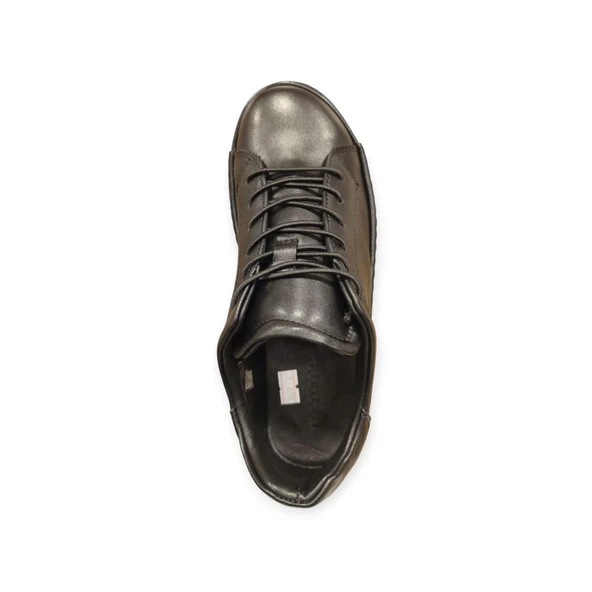 MAMMAMİA D25KA-260 LASTİK BAĞ GÜNLÜK DERİ KADIN  AYAKKABI - Resim 12