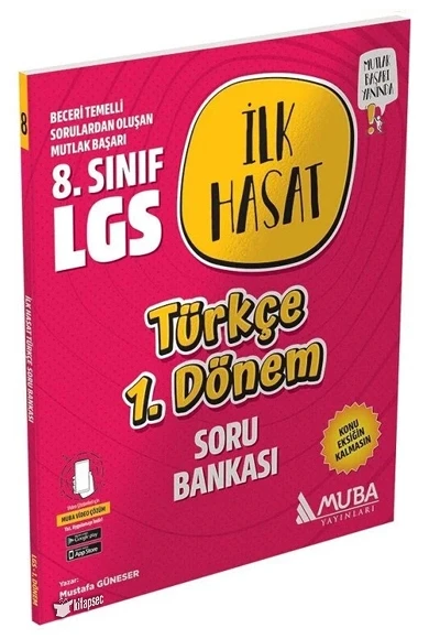 Muba 8.Sınıf Lgs Türkçe 1.Dönem Soru Bankası ürün görseli 1