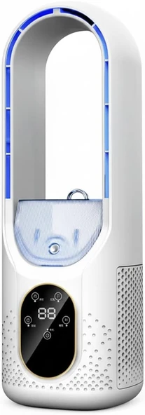 ROBO Taşınabilir Kişisel Hava Soğutucu 4 Ü Bir Arada. Hava Soğutucu-buharlı Nemlendirici-masa Fanı ürün görseli 1