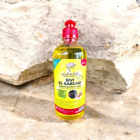 ALPARS İmalat Bakım Tamir Servis Çalışanları İçin Sıvı El Sabunu Nemlendiricili 500 ml Limon Kokulu - Resim 5