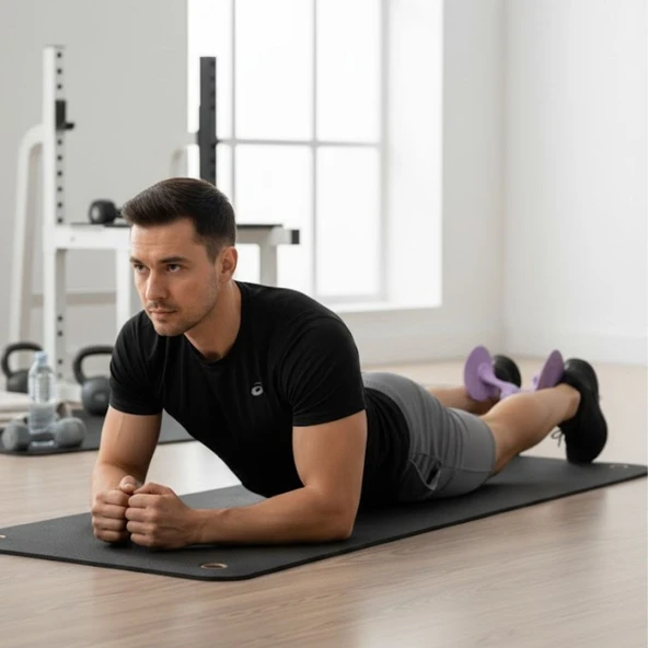 BUFFER® Bacak Arası İncelten Egzersiz Aleti - İç Bacak Sıkılaştırıcı, Pelvik Kas Güçlendirici Plastik Spor Aparatı - Resim 3