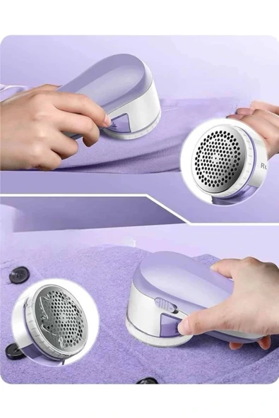 Tiftik Temizleyici Hazneli Şarjlı Manuel Kolay Kullanım - Resim 4