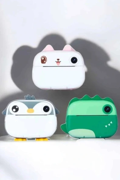 Çocuklar için Fotoğraf Makinesi Anlık Baskı Makinesi HD Görüntü Kalitesi - Resim 5