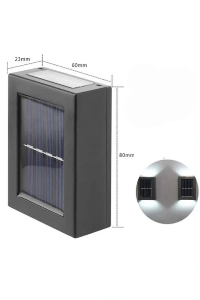 Bahçe Aydınlatması Solar Güneş Enerjili Dekoratik Led Işıklı Lamba - Resim 3