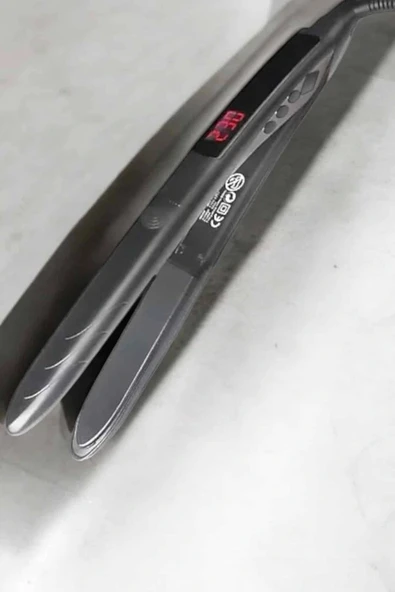 Saç Düzleştirici Led Ekranlı Isı Ayarlı Seramik Kaplama Profesyonel - Resim 4