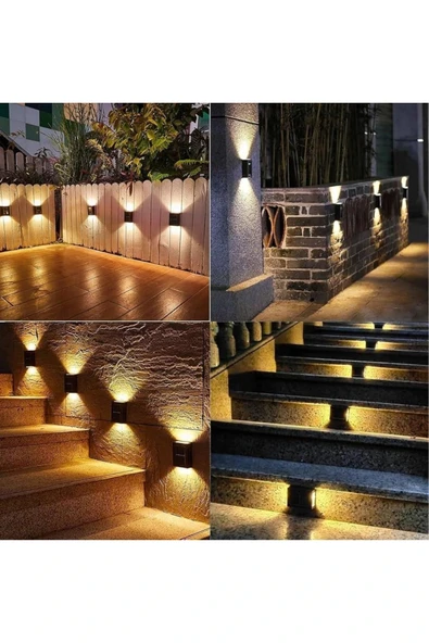 Bahçe Aydınlatması Solar Güneş Enerjili Dekoratik Led Işıklı Lamba - Resim 5