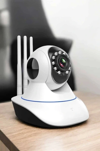 Wifi Kamerası Çift Yönlü Bebek Güvenlik Kamerası Gece Görüşlü - Resim 4