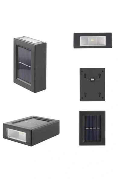 Bahçe Aydınlatması Solar Güneş Enerjili Dekoratik Led Işıklı Lamba - Resim 2