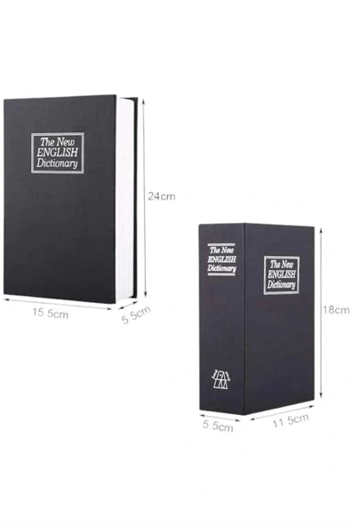 KİTAP GÖRÜNÜMLÜ KASA - Resim 3