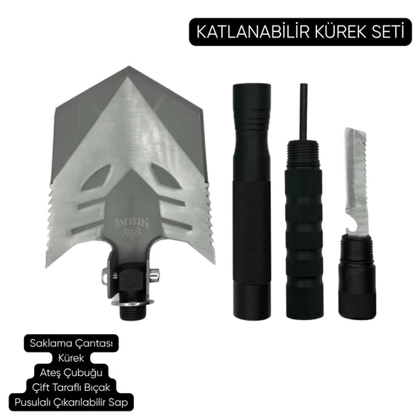 Dağcılar ve Kampçılar İçin 4’lü Outdoor Macera Seti - Resim 3