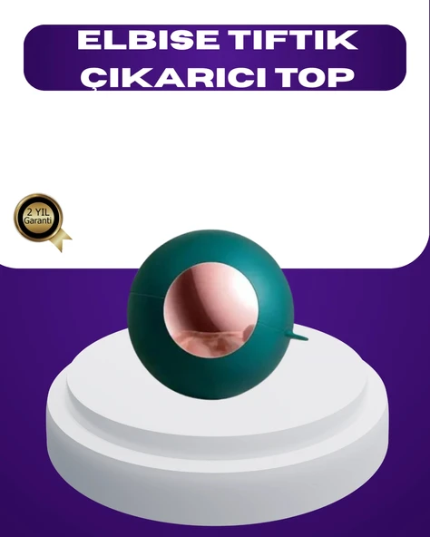 Elbise Tiftik Çıkarıcı Top – Yeniden Kullanılabilir ve Yıkanabilir ürün görseli