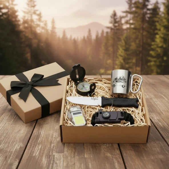 Dağcı ve Kampçılara Özel 5’li Survival Seti ürün görseli 1