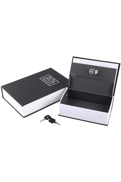 KİTAP GÖRÜNÜMLÜ KASA - Resim 2