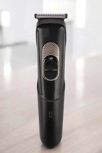 Saç Sakal Vücut Şarjlı Kablosuz Tıraş Makinesi Profesyonel Paslanmaz Çelik - Resim 5