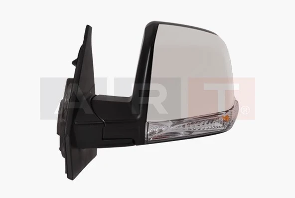Fiat Dis Dikiz Aynası Elektrikli Sinyallı Kapaklı 8 Fisli Tek Camlı Astarlı Sol Doblo III 11-> - Art M001.1025 - Resim 1