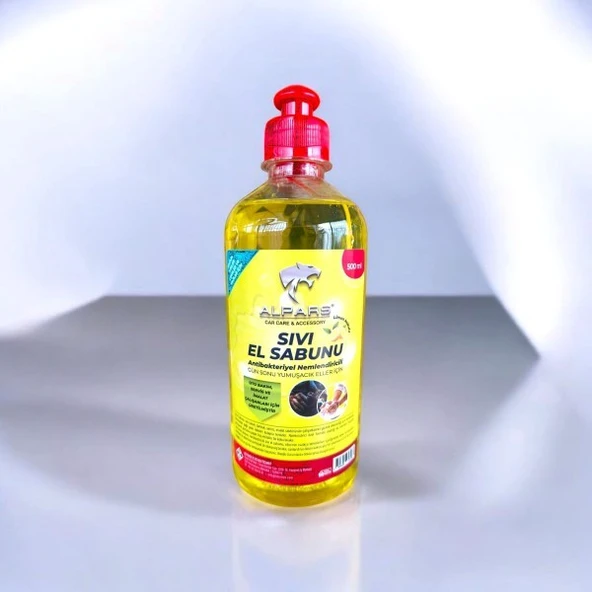 ALPARS İmalat Bakım Tamir Servis Çalışanları İçin Sıvı El Sabunu Nemlendiricili 500 ml Limon Kokulu - Resim 4