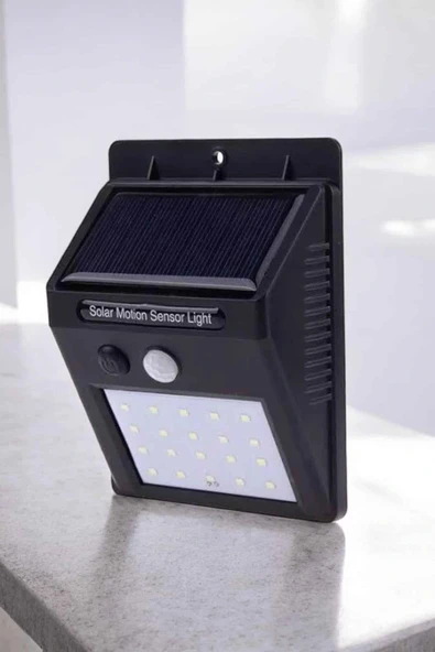 Solar Güneş Enerji Panelli Sensörlü Lamba Enerji Tasarruflu - Resim 4