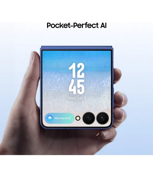 Samsung Galaxy Z Flip7 512 GB 12 GB Ram Gölge Mavisi (Samsung Türkiye Garantili) - Resim 4