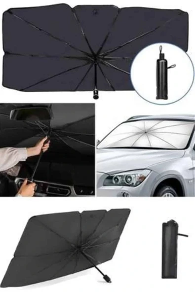 Tüm Araçlar İçin Şemsiye Güneşlik Ön Cama Uygun Özel Kaplama - Resim 4