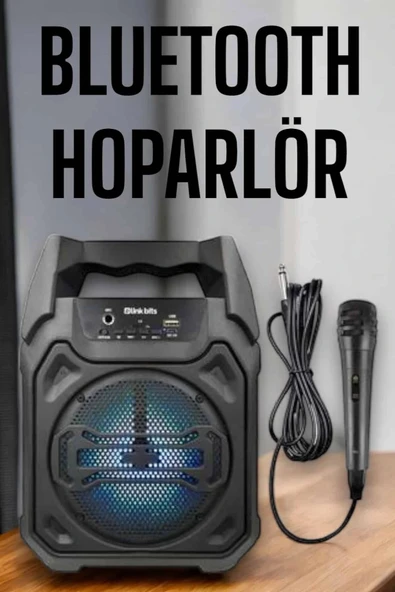 Güçlü ve Şarj Edilebilir Bluetooth Hoparlör 6.5 İnç ürün görseli