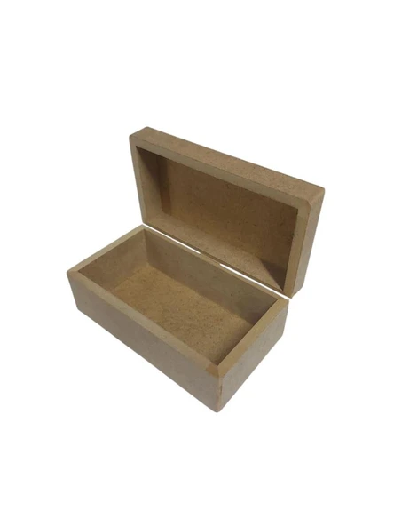 Ahşap Dikdörtgen Kutu 13x7,5cm ürün görseli