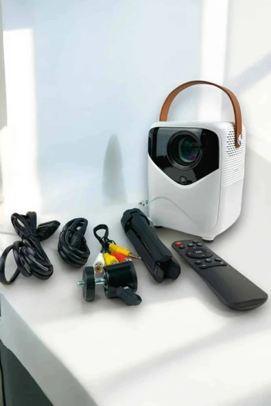 Yüksek HD Görünümlü Taşınabilir Projeksiyon Cihazı - Resim 5