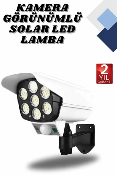 Kamera Görünümlü Led Lamba Dönebilen Bahçe Aydınlatması Duvar Lambası - Resim 2