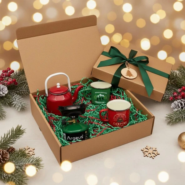 Yılbaşı Özel 4’lü Kamp ve Kahve Seti ürün görseli 1