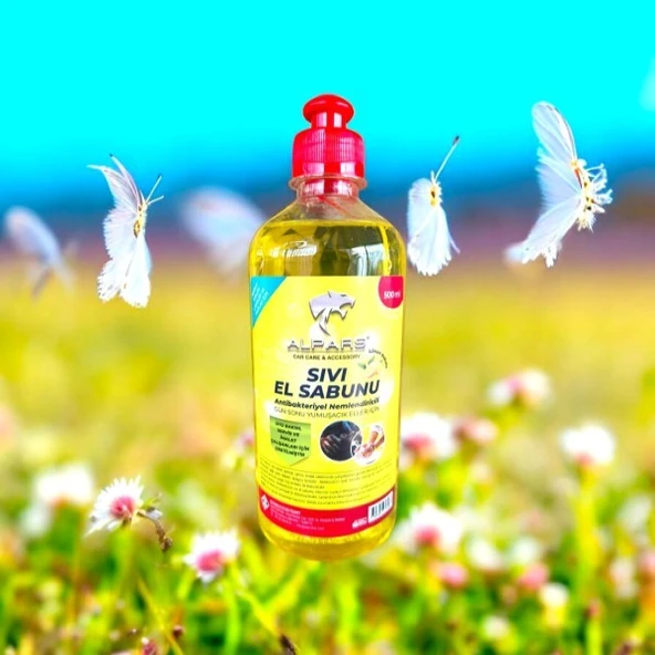 ALPARS İmalat Bakım Tamir Servis Çalışanları İçin Sıvı El Sabunu Nemlendiricili 500 ml Limon Kokulu - Resim 2