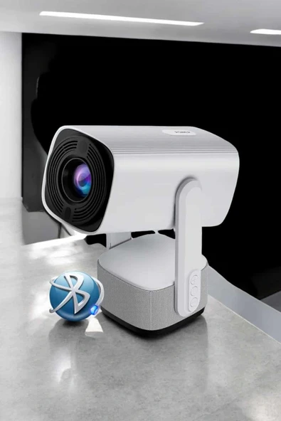 Taşınabilir Sinema Oyun Projektörü Akıllı Projeksiyon Android 11 - Resim 3