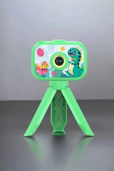 Ayaklı Mini Fotoğraf Makinesi Çocuk Için Eğitici Video Kamera (Kopya) - Resim 5