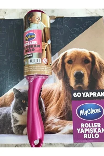 MyClean Yapışkanlı Tüy Toplama Rulosu 60 Yapraklı - 1 Adet ürün görseli