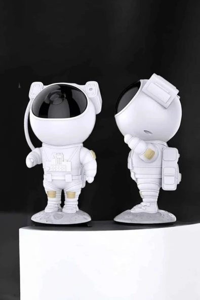 Astronot Görünümlü Projeksiyon Speaker Taşınabilir - Resim 4